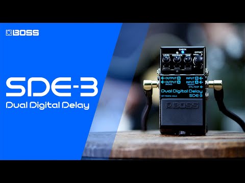 dual delay pedal Boss SDE-3 Dual Digital Delay Pedal – Elderly Instruments