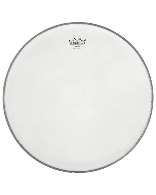 Remo Frosted Bottom Banjo Head, 10 15/16 Inch Diameter, Low Crown (3/8 Inch)