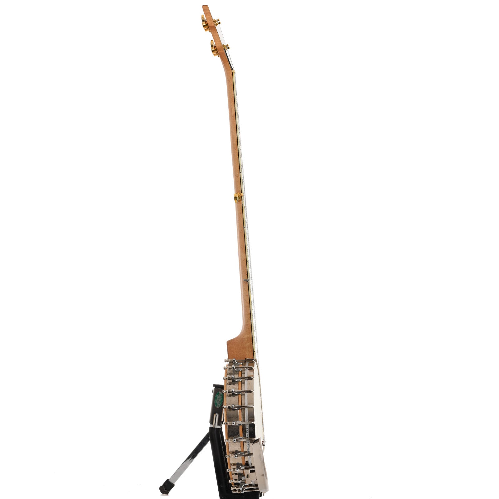 Side of Vega Pete Seeger Extra Long Neck Banjo
