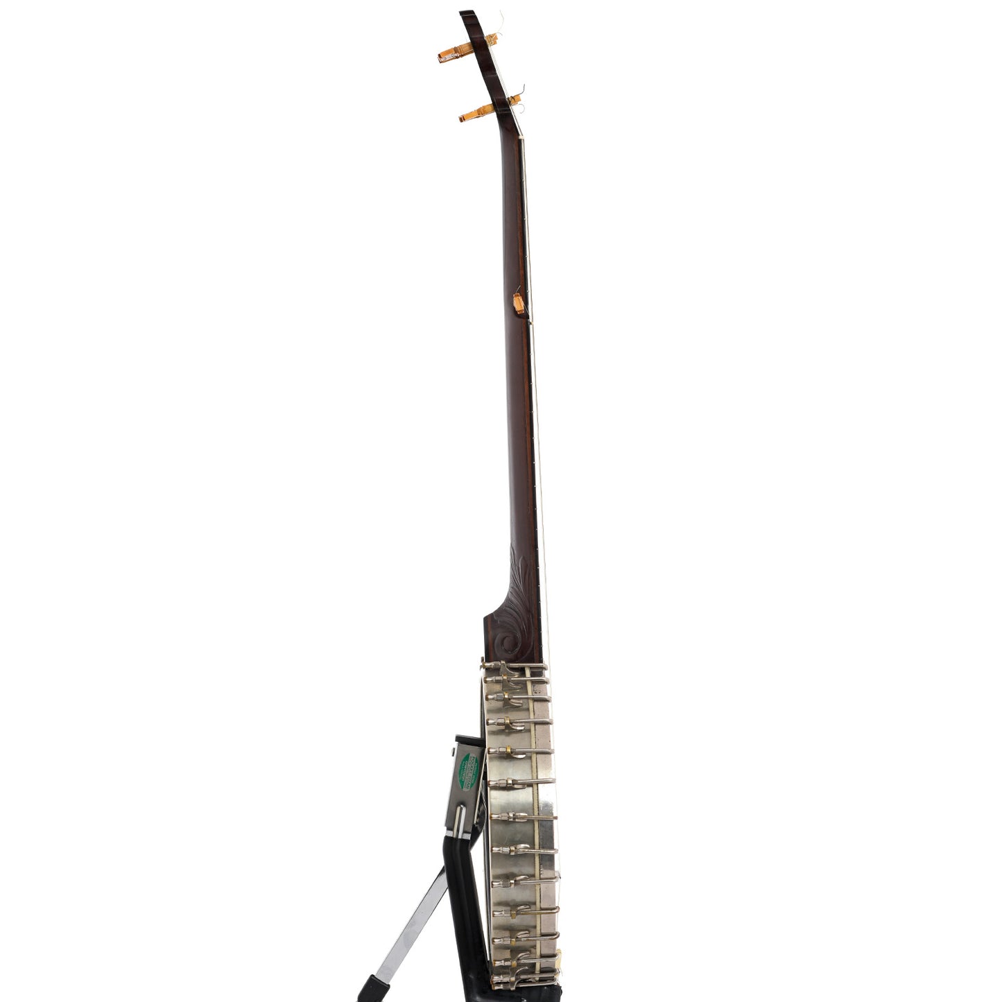 side of A.C. Fairbanks Electric #3 Openback Banjo (c.1892-93)