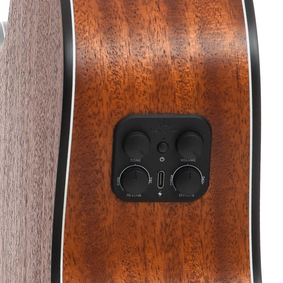 Controls of Kepma K3 Series GA3-130A Acoustic-Electric Guitar (recent)