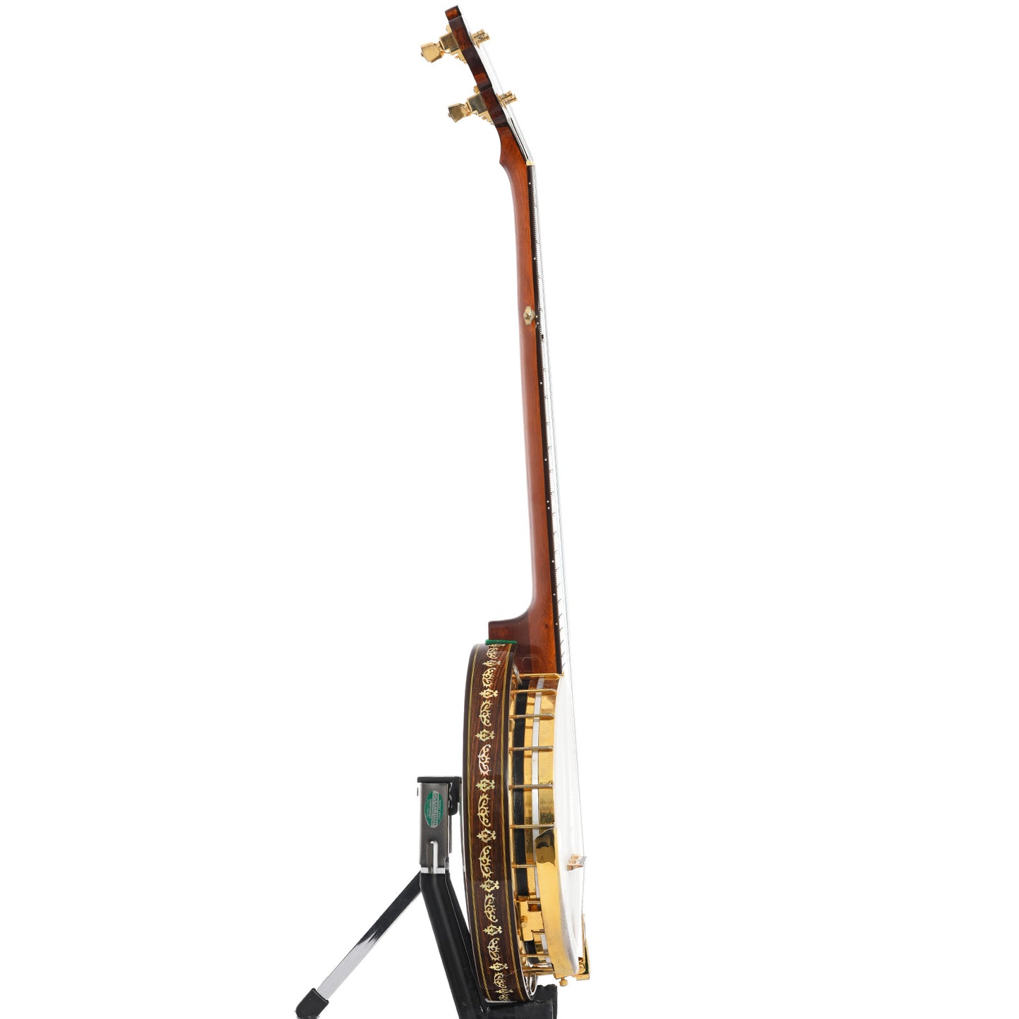 side of Orpheum Deluxe Resonator Banjo (1970s)