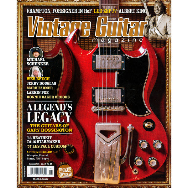 Vintage Guitar Magazine - January 2025 – Elderly Instruments