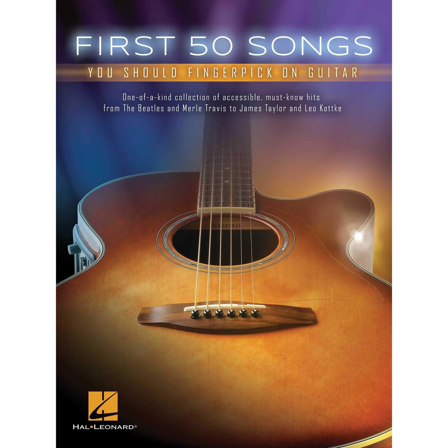 Image 1 of First 50 Songs You Should Fingerpick On Guitar - SKU# 49-149269 : Product Type Media : Elderly Instruments