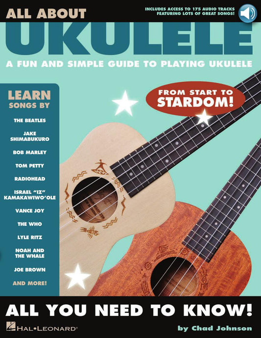 Image 1 of All About Ukulele - A Fun and Simple Guide to Playing Ukulele - SKU# 49-233655 : Product Type Media : Elderly Instruments