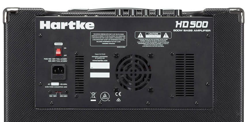 Image 3 of Hartke HD500 Bass Amplifier - SKU# HHD500 : Product Type Amps & Amp Accessories : Elderly Instruments