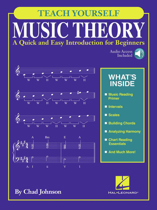 Image 1 of Teach Yourself Music Theory - A Quick and Easy Introduction for Beginners - SKU# 49-289028 : Product Type Media : Elderly Instruments