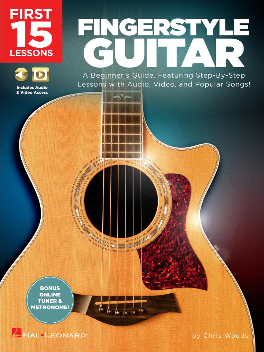 Image 1 of First 15 Lessons - Fingerstyle Guitar - SKU# 49-293888 : Product Type Media : Elderly Instruments