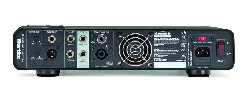 Image 2 of Hartke LX8500 Bass Head- SKU# HLX8500 : Product Type Amps & Amp Accessories : Elderly Instruments