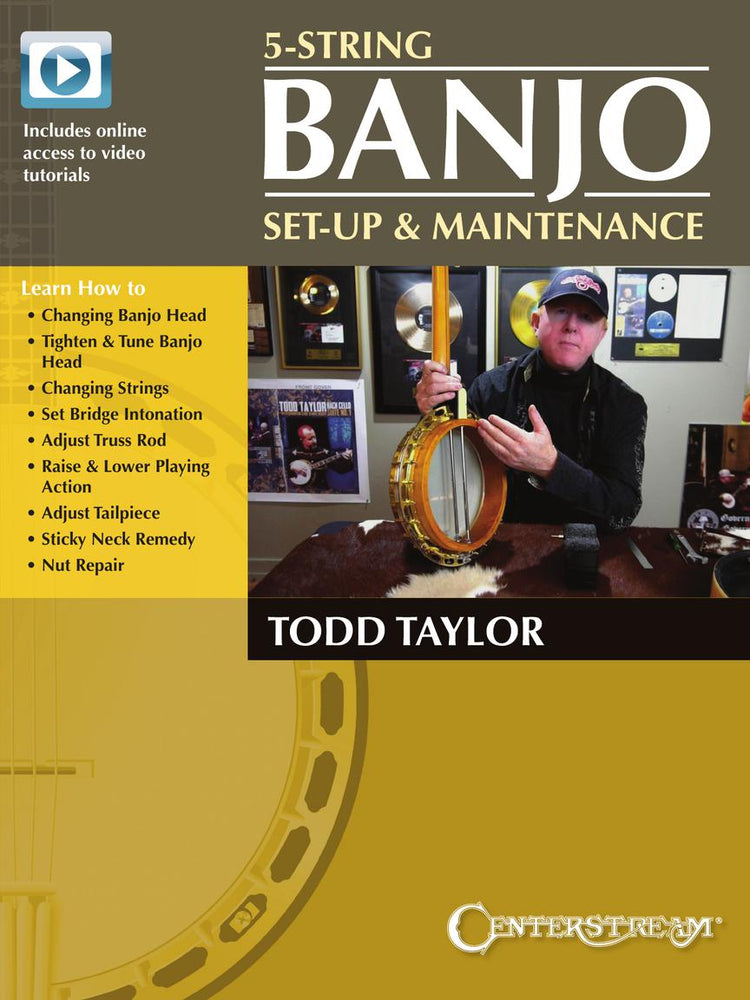 Image 1 of 5-String Banjo Setup and Maintenance - SKU# 49-346349 : Product Type Media : Elderly Instruments