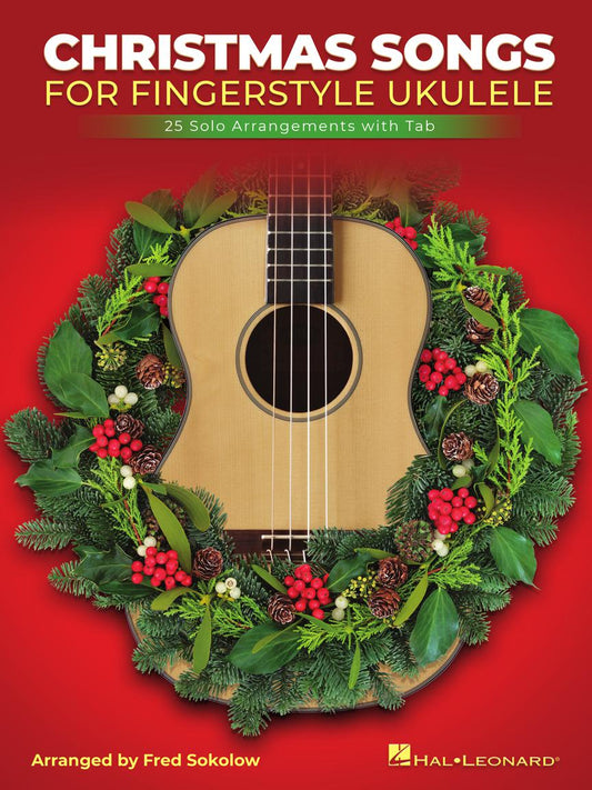 Image 1 of Christmas Songs for Solo Fingerstyle Ukulele - SKU# 49-367351 : Product Type Media : Elderly Instruments