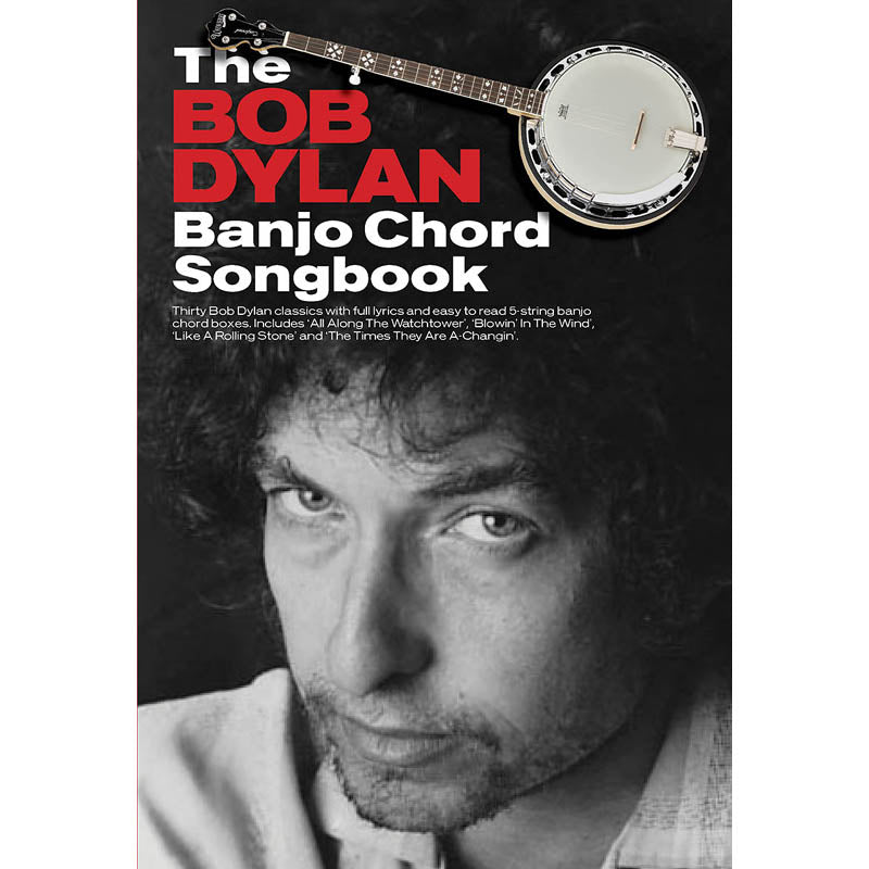 Image 1 of The Bob Dylan Banjo Chord Songbook - SKU# 01-108271 : Product Type Media : Elderly Instruments