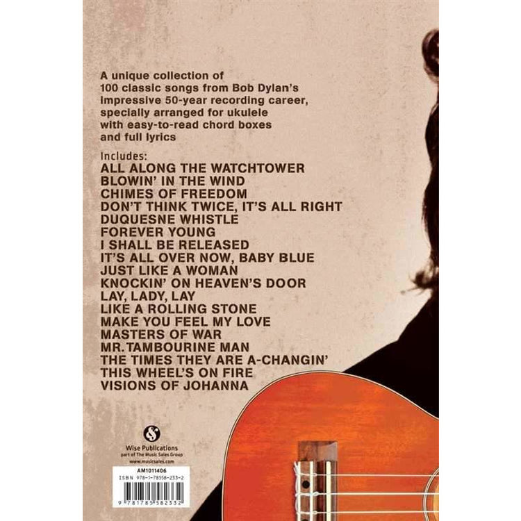 Image 5 of Bob Dylan - Ukulele Chord Songbook - SKU# 01-911406 : Product Type Media : Elderly Instruments