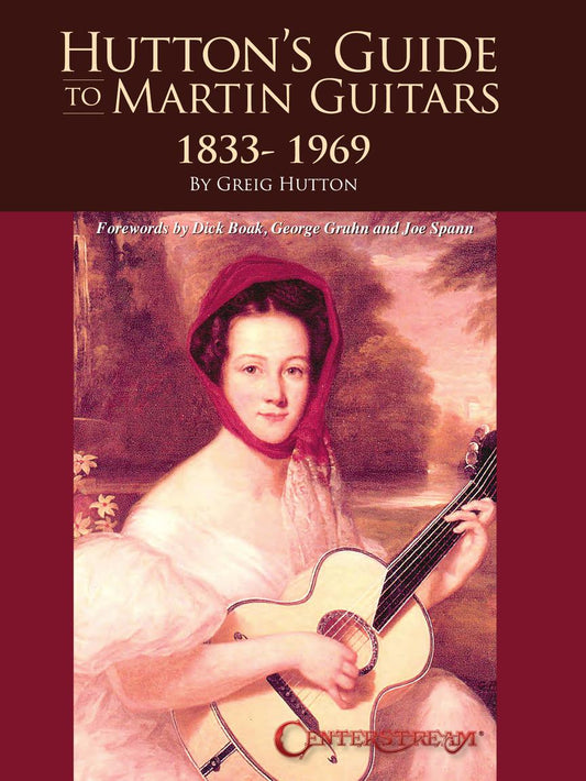 Front Cover of Hutton's Guide to Martin Guitars: 1833-1969 - SKU# 49-104293 : Product Type Media : Elderly Instruments