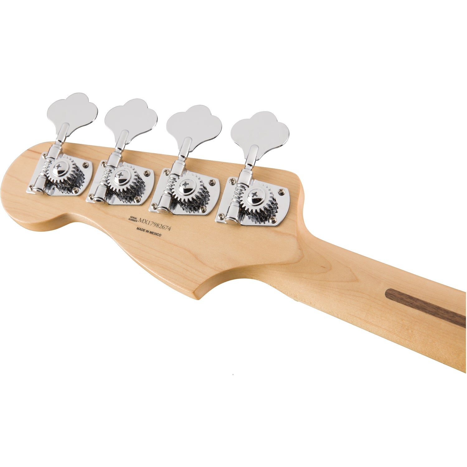 Back Headstock of Fender Player Precision Bass