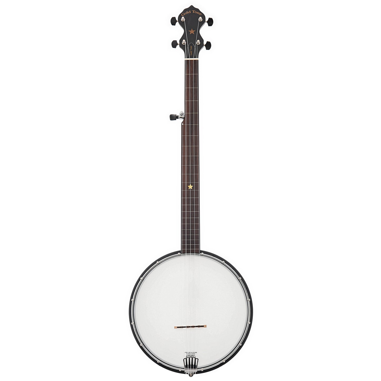 Full front of Gold Tone AC-1FL Fretless Openback