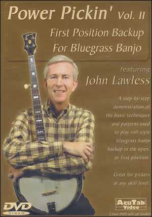 Image 1 of DVD - Power Pickin', Vol. 2: First Position Backup for Bluegrass Banjo - SKU# 02-20339DVD : Product Type Media : Elderly Instruments