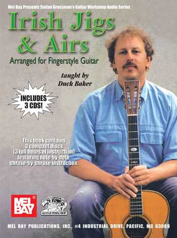 Image 1 of Irish Jigs & Airs Arranged for Fingerstyle Guitar - SKU# 02-20489BCD : Product Type Media : Elderly Instruments