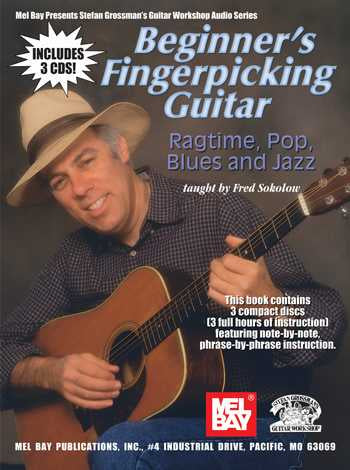 Image 1 of Beginner's Fingerpicking Guitar: Ragtime, Pop, Blues and Jazz - SKU# 02-20497BCD : Product Type Media : Elderly Instruments