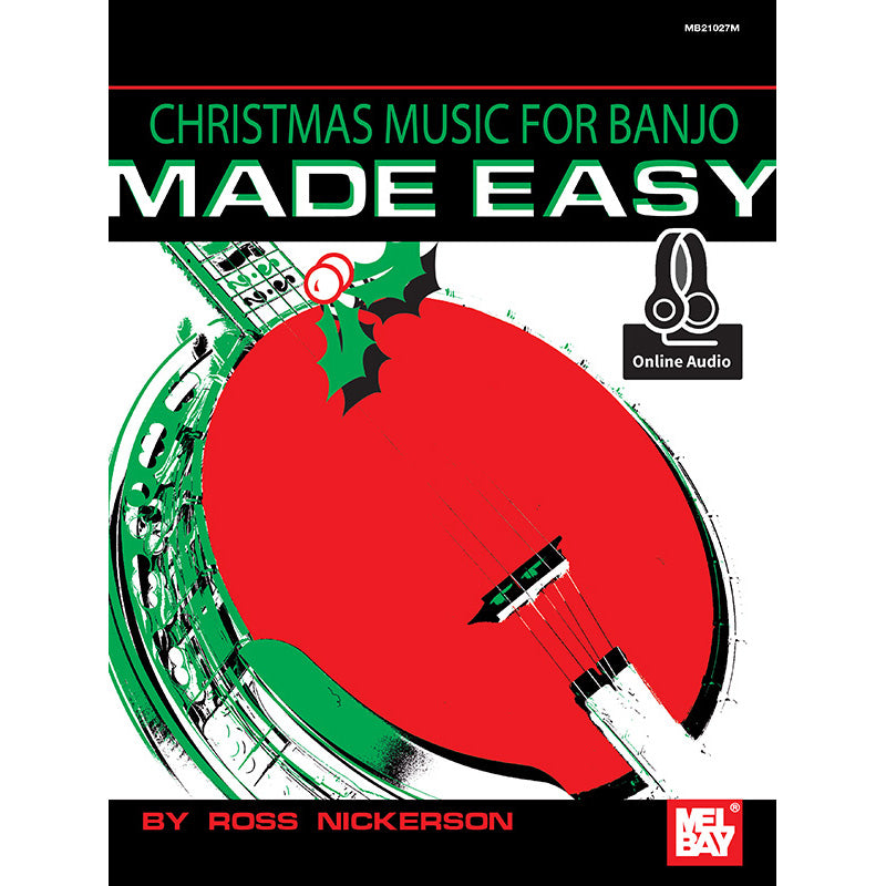 Image 1 of Christmas Music for Banjo Made Easy - SKU# 02-21027M : Product Type Media : Elderly Instruments