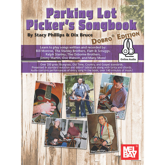 Image 1 of Parking Lot Picker's Songbook - Dobro Edition - SKU# 02-21692M : Product Type Media : Elderly Instruments