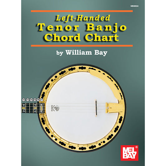 Image 1 of Left-Handed Tenor Banjo Chord Chart - SKU# 02-30624 : Product Type Media : Elderly Instruments