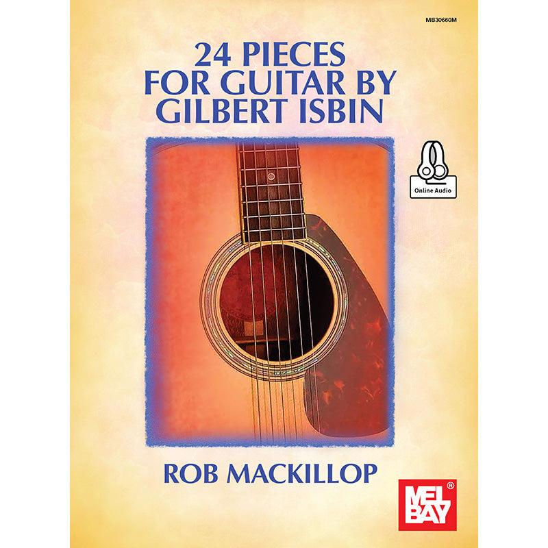 Image 1 of 24 Pieces for Guitar by Gilbert Isbin - SKU# 02-30660M : Product Type Media : Elderly Instruments