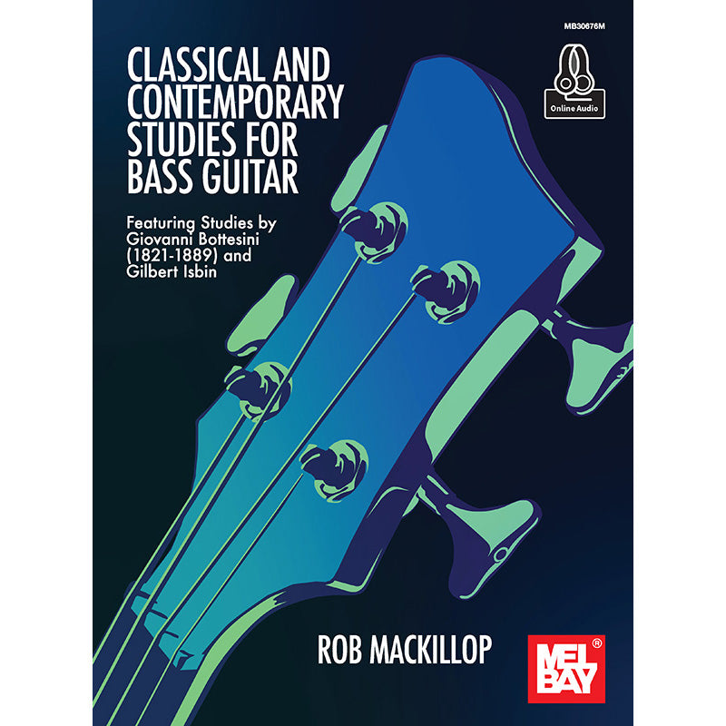 Image 1 of Classical and Contemporary Studies for Bass Guitar - SKU# 02-30676M : Product Type Media : Elderly Instruments