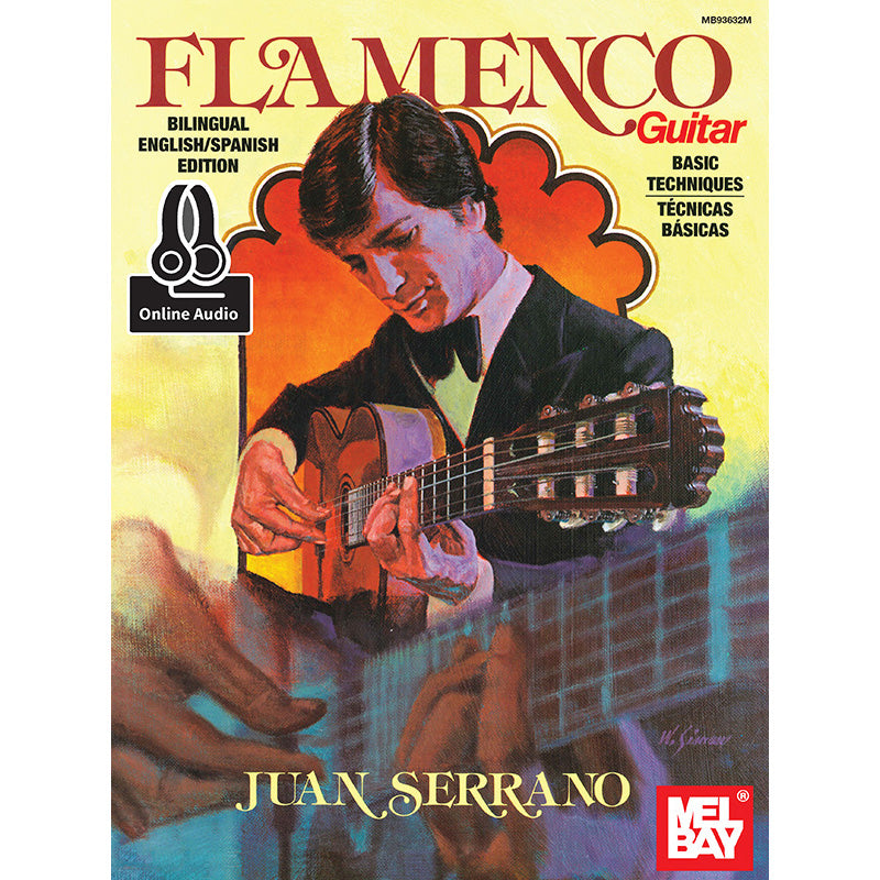 Image 1 of MB Juan Serrano / Flamenco Guitar: Basic Techniques - SKU# 02-93632M : Product Type Media : Elderly Instruments
