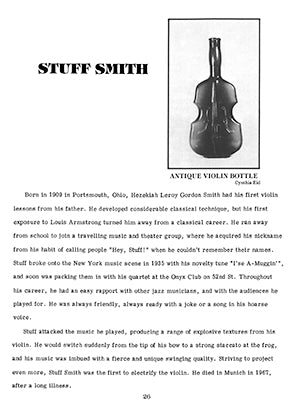 Image 3 of Deluxe Anthology of Jazz Violin Styles - SKU# 02-93818M : Product Type Media : Elderly Instruments