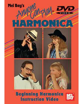 Image 1 of Anyone Can Play Harmonica - SKU# 02-94229DVD : Product Type Media : Elderly Instruments