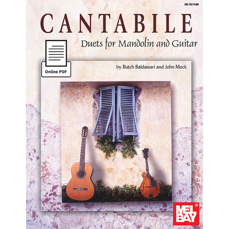 Image 1 of Cantabile: Duets for Mandolin and Guitar - SKU# 02-95734M : Product Type Media : Elderly Instruments