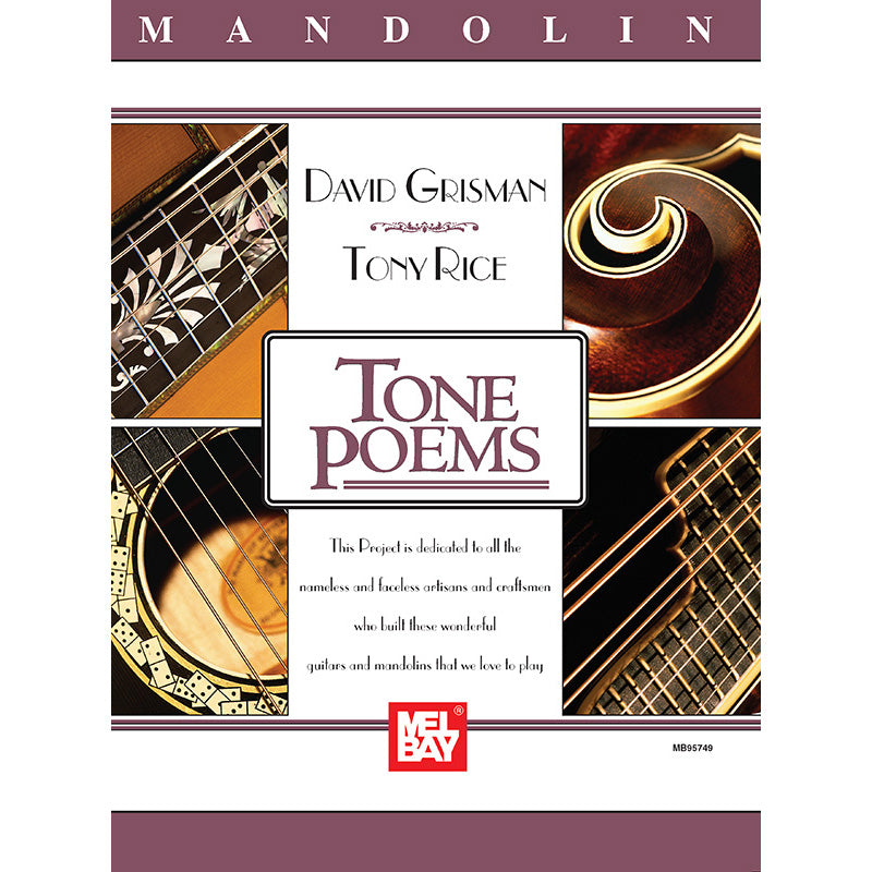 Image 1 of Grisman & Rice - Tone Poems: Mandolin - SKU# 02-95749 : Product Type Media : Elderly Instruments
