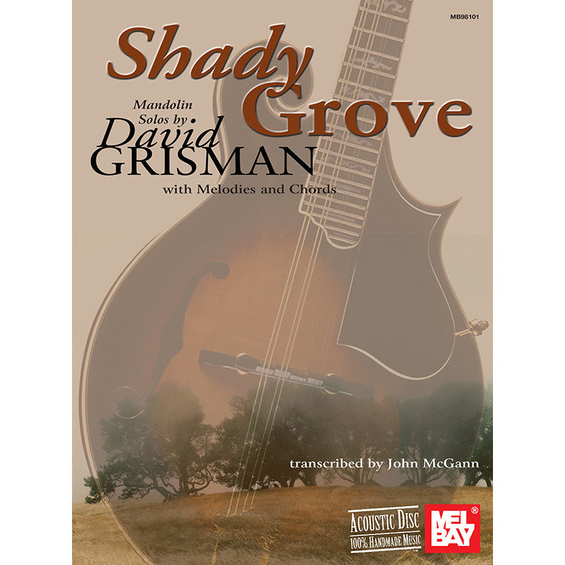 Image 1 of Shady Grove - Mandolin Solos by David Grisman - SKU# 02-98101 : Product Type Media : Elderly Instruments