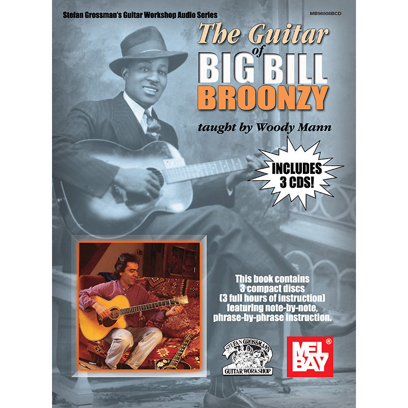 Image 1 of THE GUITAR OF BIG BILL BROONZY - SKU# 02-98508BCD : Product Type Media : Elderly Instruments