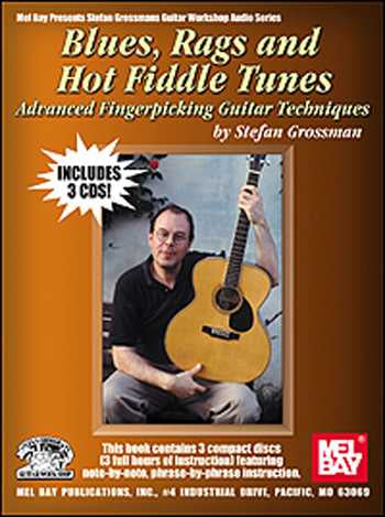 Image 1 of Blues, Rags and Hot Fiddle Tunes: Advanced Fingerpicking Guitar Techniques - SKU# 02-98514BCD : Product Type Media : Elderly Instruments