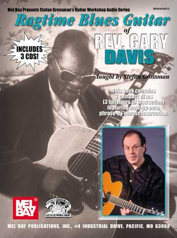 Image 1 of Ragtime Blues Guitar of Rev. Gary Davis - SKU# 02-99464BCD : Product Type Media : Elderly Instruments