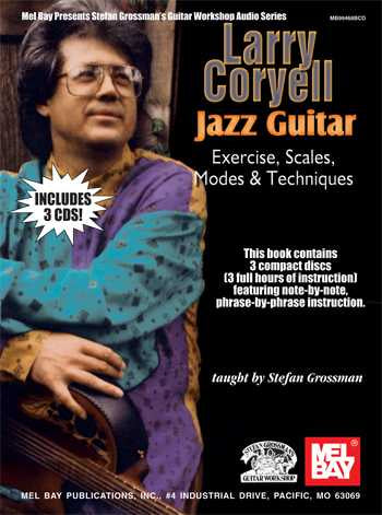 Image 1 of Larry Coryell Jazz Guitar: Exercises, Scales, Modes, & Techniques - SKU# 02-99468BCD : Product Type Media : Elderly Instruments
