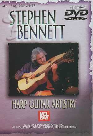 Image 1 of DVD - Stephen Bennett: Harp Guitar Artistry - SKU# 02-DVD20179 : Product Type Media : Elderly Instruments