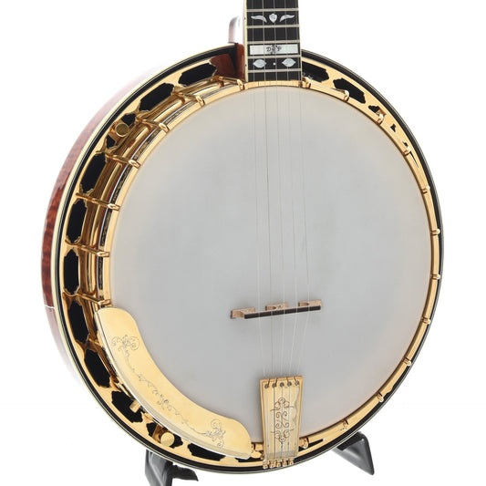 Image 1 of DP Hopkins Maple Golden Deluxe Banjo & Case - SKU# DPH2-2 : Product Type Resonator Back Banjos : Elderly Instruments