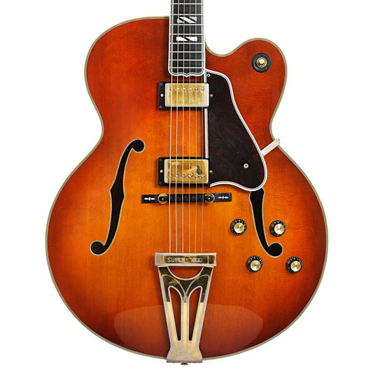 Front of Gibson Super 400 CES Hollow Body Electric