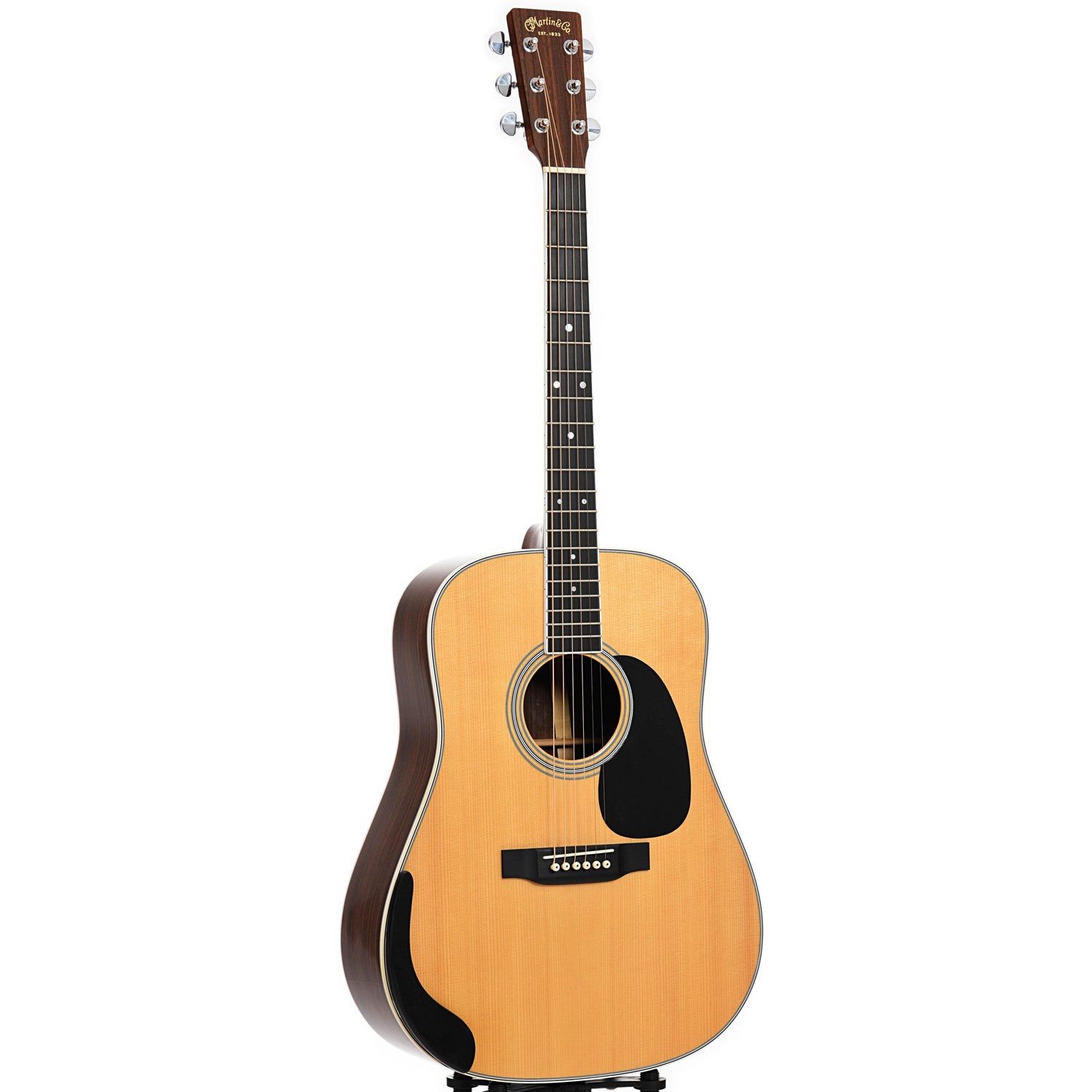 Full front and side of Martin D-35 Centennial Acoustic