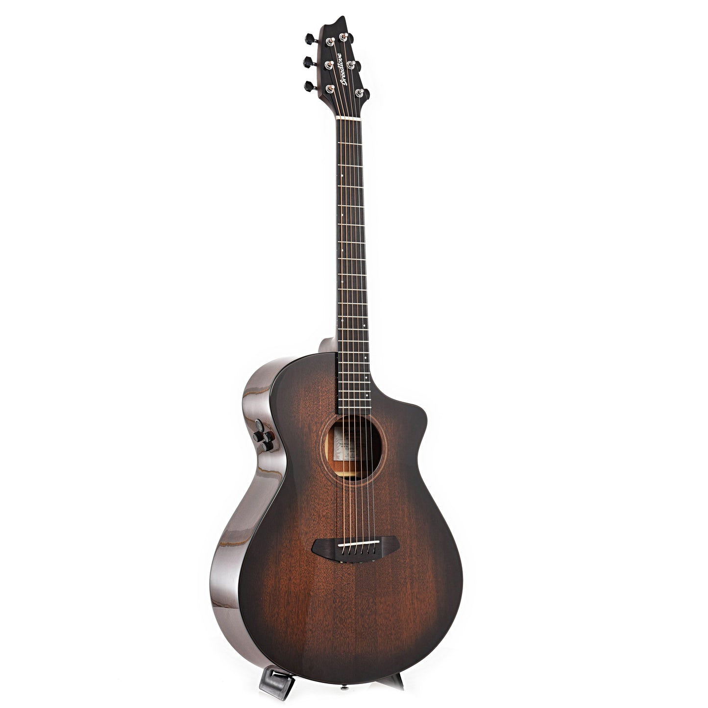 Breedlove Organic Wildwood Pro Concert Suede CE African Mahogany-African Mahogany Acoustic-Electric Guitar
