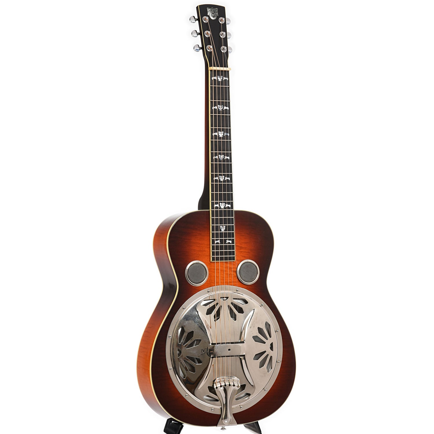 full front and side off Dobro Model 27 Deluxe Squareneck Resonator