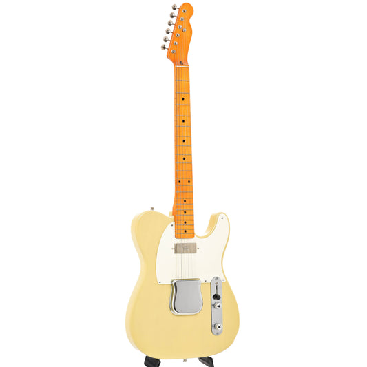 Full Front and Side of Parts T-Style Electric Guitar