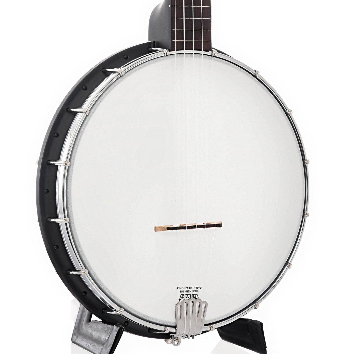 Front and side of Gold Tone AC-1FL Fretless Openback