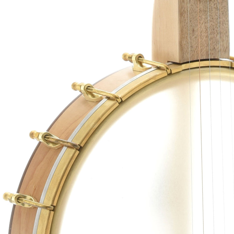 Image 4 of Pisgah Banjo Co. 12" Maple Appalachian Openback Banjo, Standard Scale - SKU# PAPMSTD-195609 : Product Type Open Back Banjos : Elderly Instruments