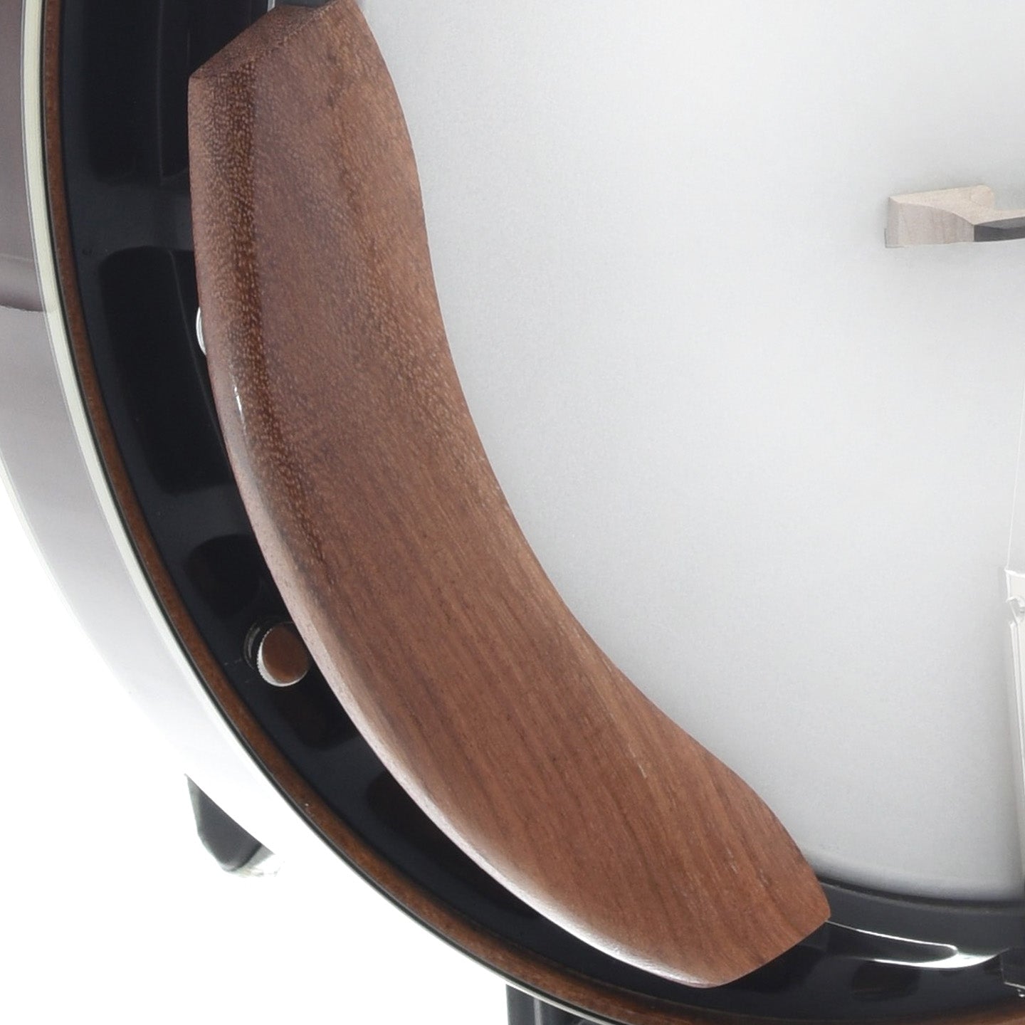 Image 4 of Nechville Mahogany Phantom Banjo & Case, Diamond Wing Inlay - SKU# NPHANMAH : Product Type Resonator Back Banjos : Elderly Instruments