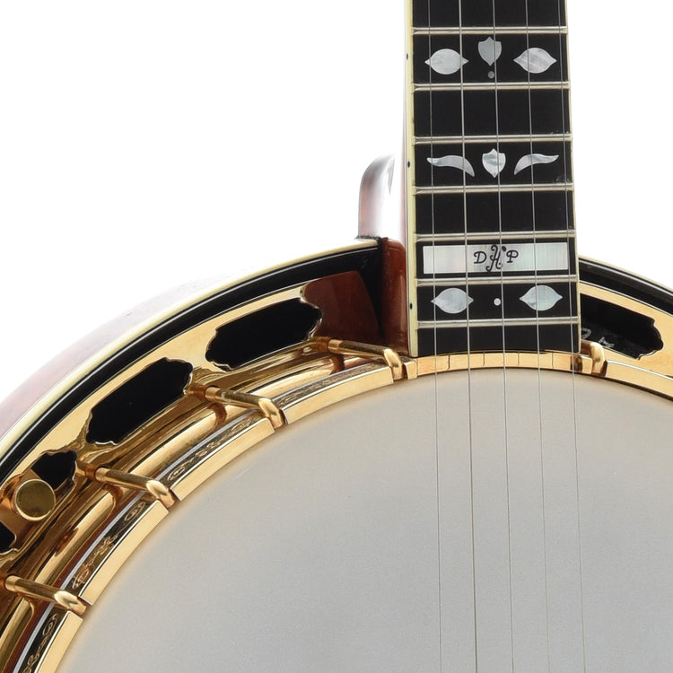 Image 5 of DP Hopkins Maple Golden Deluxe Banjo & Case - SKU# DPH2-2 : Product Type Resonator Back Banjos : Elderly Instruments