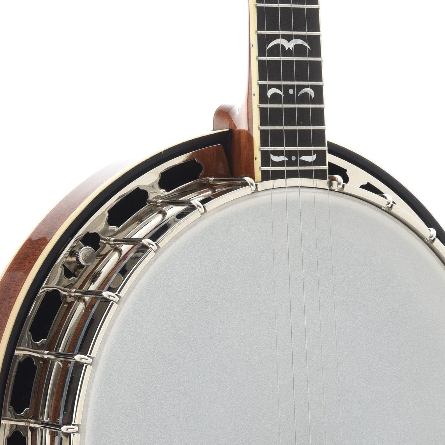 Front Neck Joint of Recording King Madison Deluxe Resonator Banjo